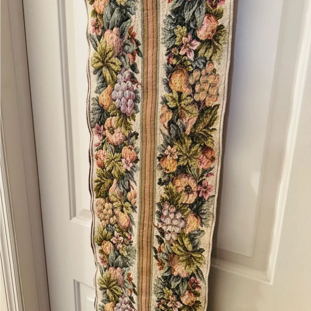 Medieval Tapestry Runner 83” long